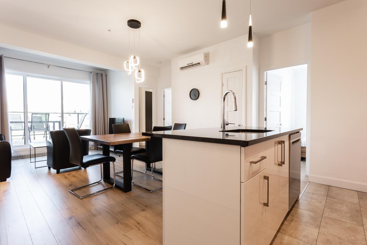Aux Havres Urbains - Le Penthouse Du Kameleon Daire Québec Dış mekan fotoğraf