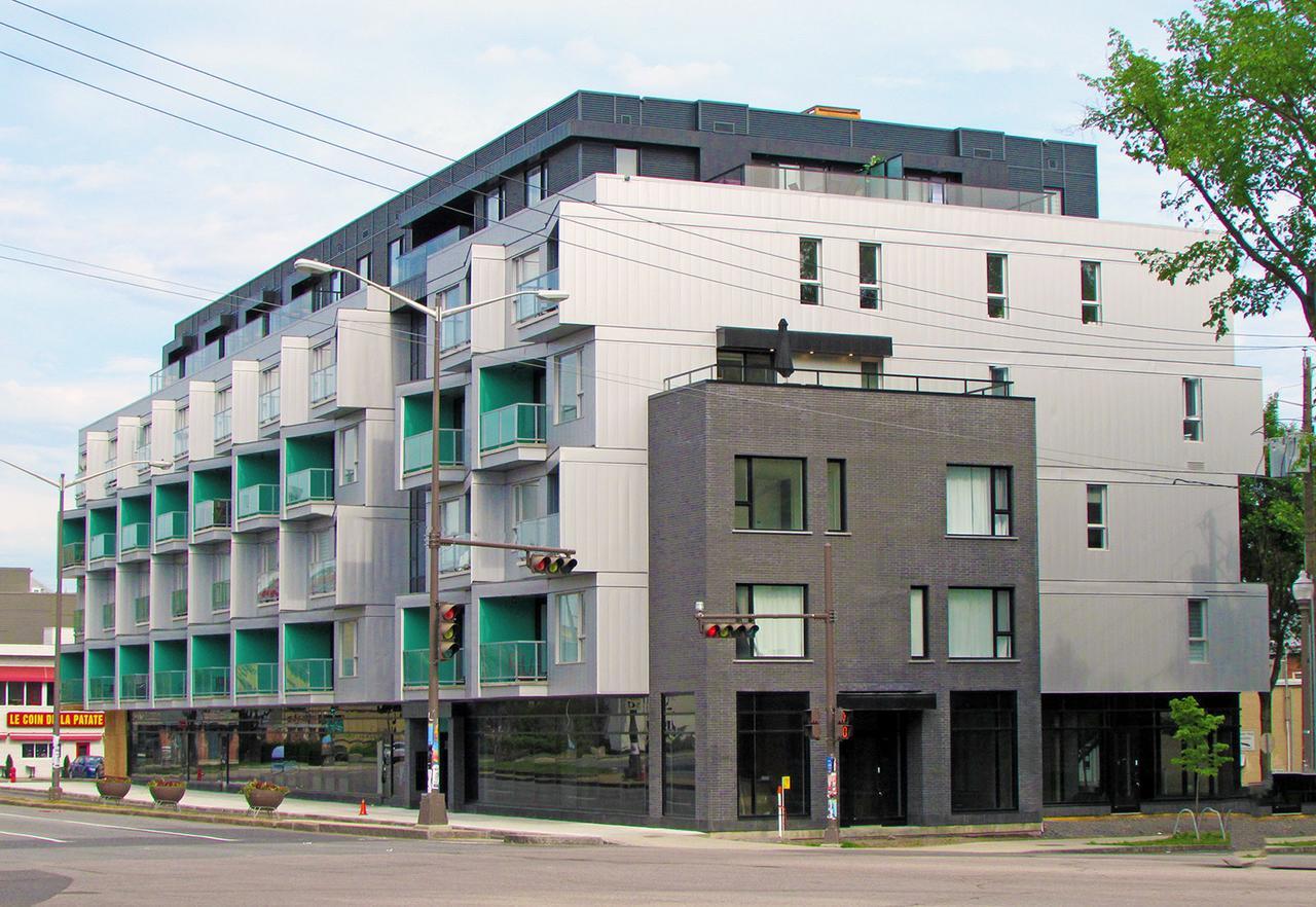 Aux Havres Urbains - Le Penthouse Du Kameleon Daire Québec Dış mekan fotoğraf