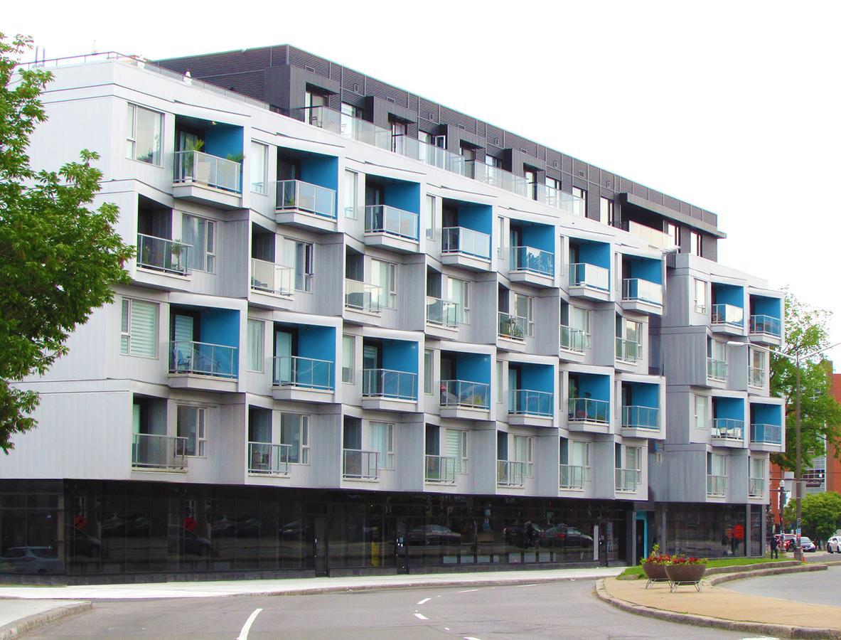 Aux Havres Urbains - Le Penthouse Du Kameleon Daire Québec Dış mekan fotoğraf