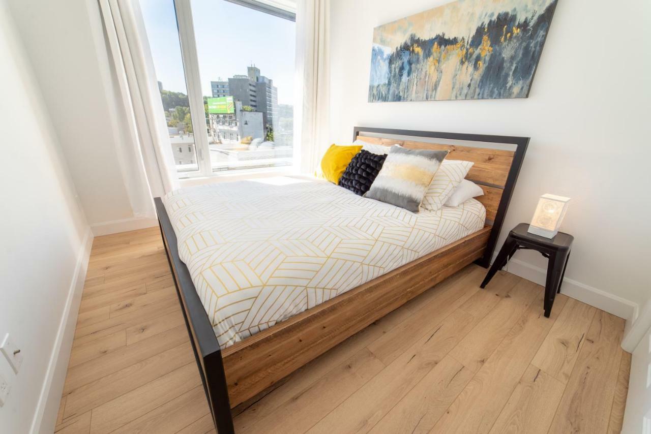 Aux Havres Urbains - Le Penthouse Du Kameleon Daire Québec Dış mekan fotoğraf