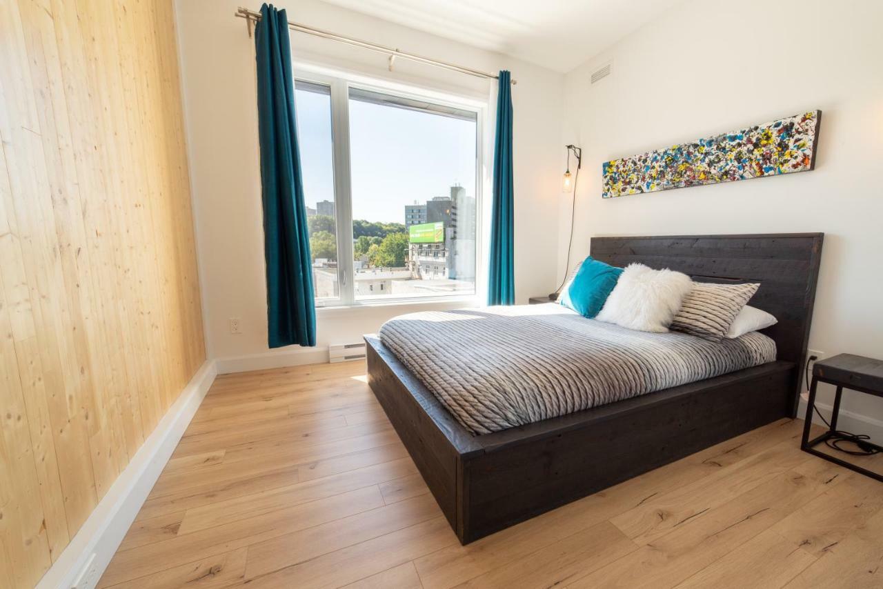 Aux Havres Urbains - Le Penthouse Du Kameleon Daire Québec Dış mekan fotoğraf